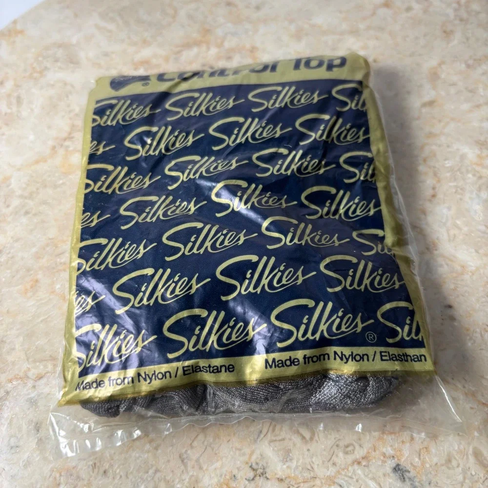 Silikes Control Top Tights Medium Misty Grey 38 42‎ Control Top Nylon Spandex